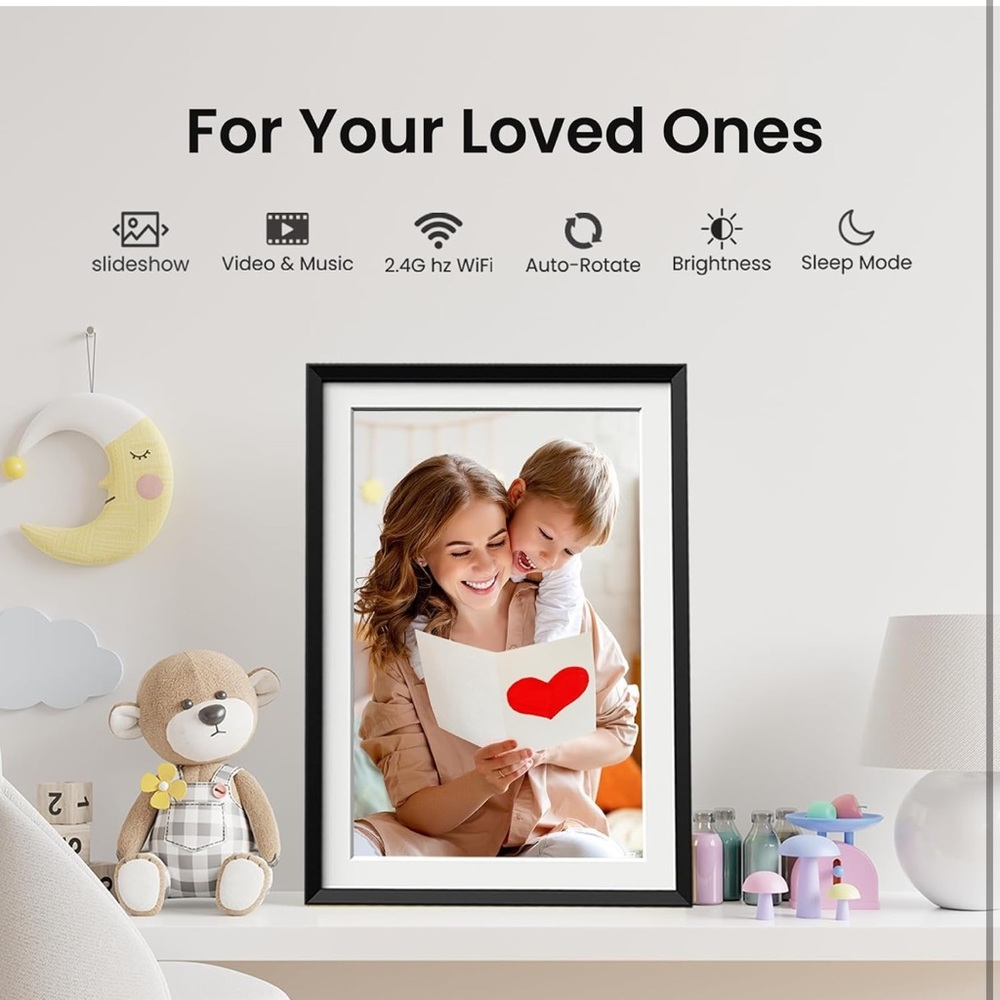 15.6” digital Digital Photo Frame IPS touch screen 64GB - Picture 6 of 6